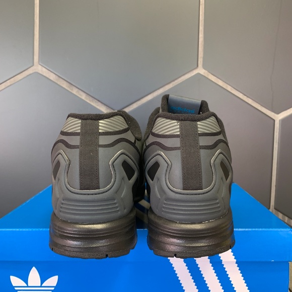 black reflective zx flux